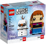 LEGO BrickHeadz Anna & Olaf, Frozen Disney (41618)