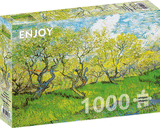 rompecabezas 1000 piezas Van Gogh, Orchard in Blossom