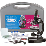 AMSCOPE 48pc Principiante 120x-1200x  (Black/Negro)