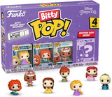 Funko Bitty Pop! Disney Princess - Rapunzel, Merida, Moana Y una Minifigura Misteriosa Sorpresa
