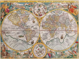 Rompecabezas Ravensburger Mapa Mundial Fantastico Con 1500 Piezas