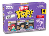 Funko Bitty Pop! Disney Mulan Tiana Ariel y sorpresa Pack 4 princesas
