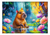 Rompecabezas Capybara 1000 piezas Marca Trefl