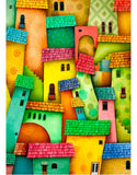 Rompecabezas 1000 Piezas Arte Casas Alegres Enjoy Puzzle