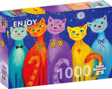 Rompecabezas Smiling Cats 1000 Pcs (Enjoy-1738)