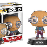 Funko Pop! Vinilo: Star Wars - Maz Kanata #108