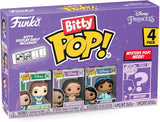 Funko Bitty Pop! Disney Princess - Peasant Belle, Pocahontas, Jasmine Y una Minifigura Misteriosa Sorpresa
