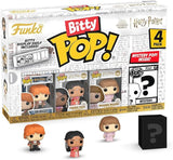 POP Funko Bitty 4 Pack: Harry Potter - Ron Weasley, Padma Patil & Mas