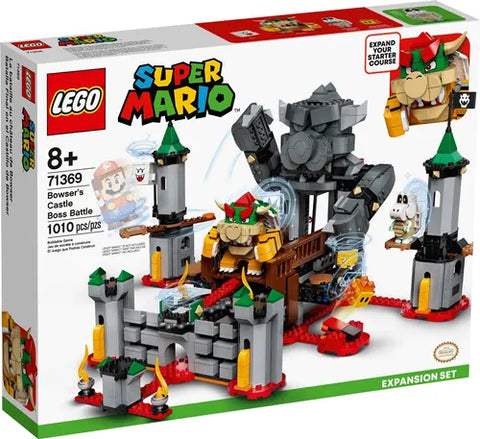 Bowsers castle boss battle